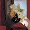 La fenêtre du peintre - Juan Gris - Reproductions de tableaux et peintures haut de gamme