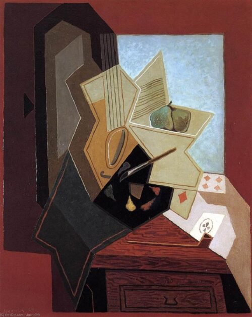 La fenêtre du peintre - Juan Gris - Reproductions de tableaux et peintures haut de gamme