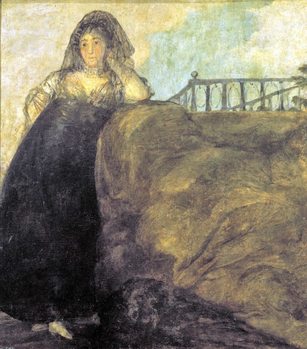 La Léocadia - Francisco de Goya - Reproductions de tableaux et peintures haut de gamme