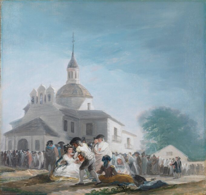 The Hermitage of San Isidro - Francisco de Goya