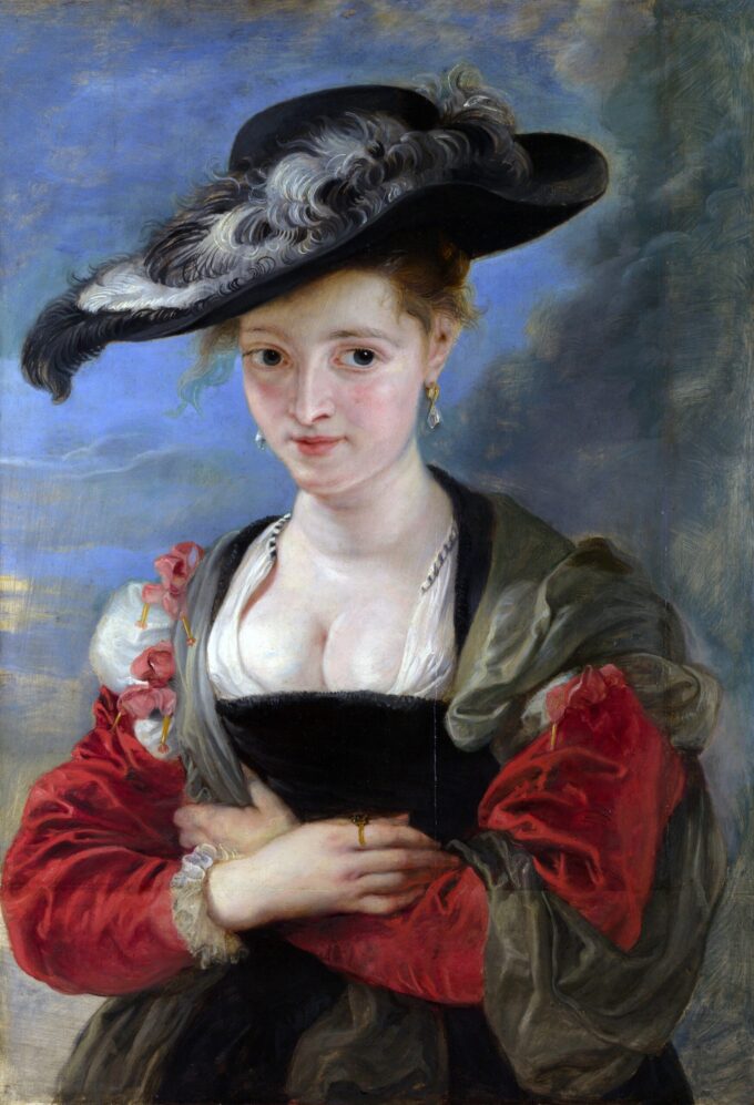 Le Chapeau de paille - Peter Paul Rubens - Reproductions de tableaux et peintures haut de gamme