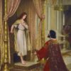 Le roi et la mendiante - Edmund Leighton - Reproductions de tableaux et peintures haut de gamme