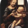 Madonna Benois - Léonard de Vinci - Reproductions de tableaux et peintures haut de gamme