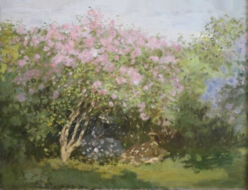 Lilas au soleil - Claude Monet - Reproductions de tableaux et peintures haut de gamme