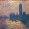 Le Parlement de Londres. Ciel d'orage (W 1605) - Claude Monet - Reproductions de tableaux et peintures haut de gamme