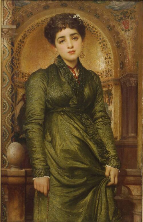 Après les vêpres - Frederic Leighton - Reproductions de tableaux et peintures haut de gamme