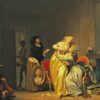 Les peines de l'amour - Louis Boilly - Reproductions de tableaux et peintures haut de gamme