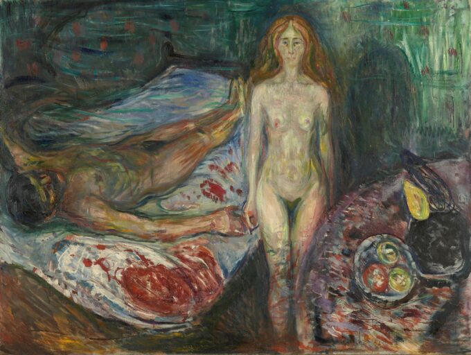 The Death of Marat - Edvard Munch