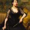 Madame Robert Borwick - Luke Fildes - Reproductions de tableaux et peintures haut de gamme