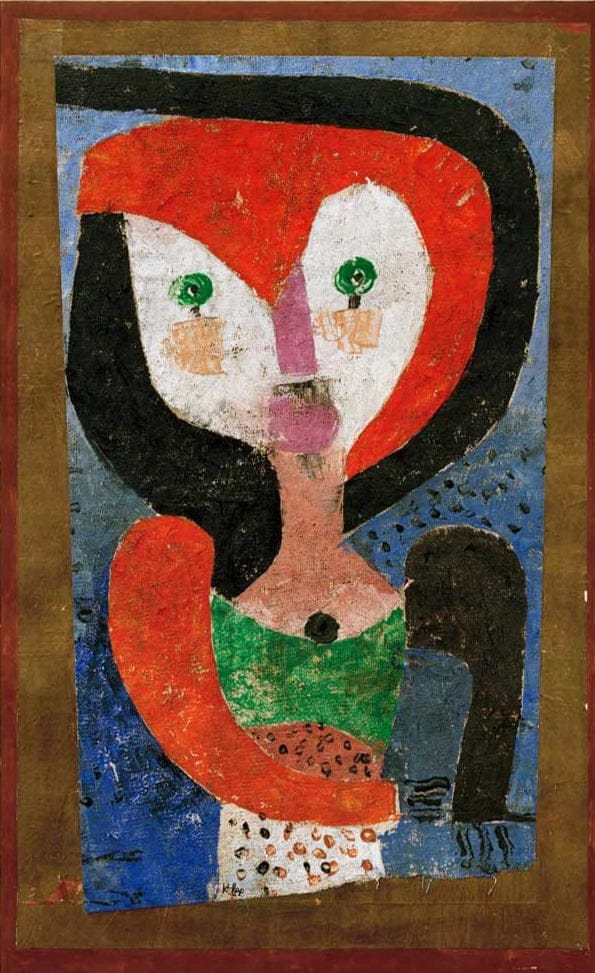 Girl from Saxony, 1922 - Paul Klee