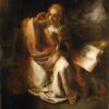 Marie des annonciation - Rembrandt van Rijn - Reproductions de tableaux et peintures haut de gamme