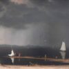 Heade, Thunder Storm sur la baie de Narragansett, 1868 - Martin Johnson Heade - Reproductions de tableaux et peintures haut de gamme