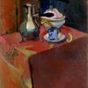 Vaisselle sur une table - Matisse - Reproductions de tableaux et peintures haut de gamme