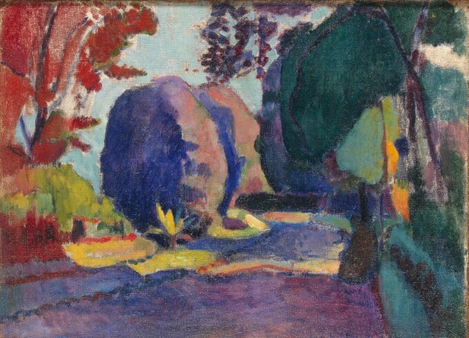 Le jardin du Luxembourg - Matisse - Reproductions de tableaux et peintures haut de gamme