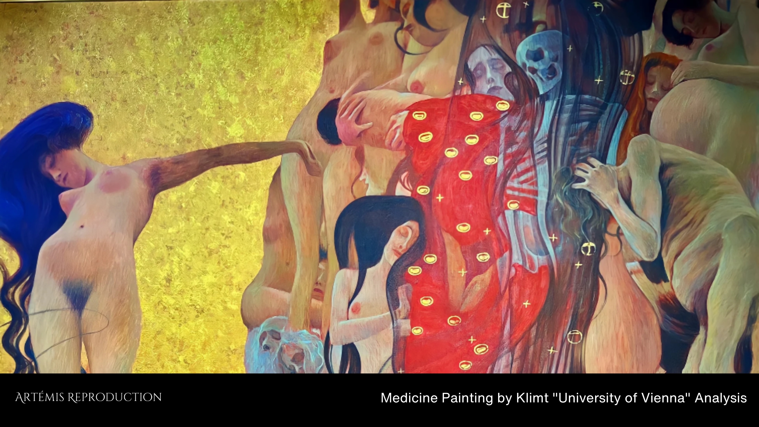 Medicine Painting by Klimt “University of Vienna” Analysis