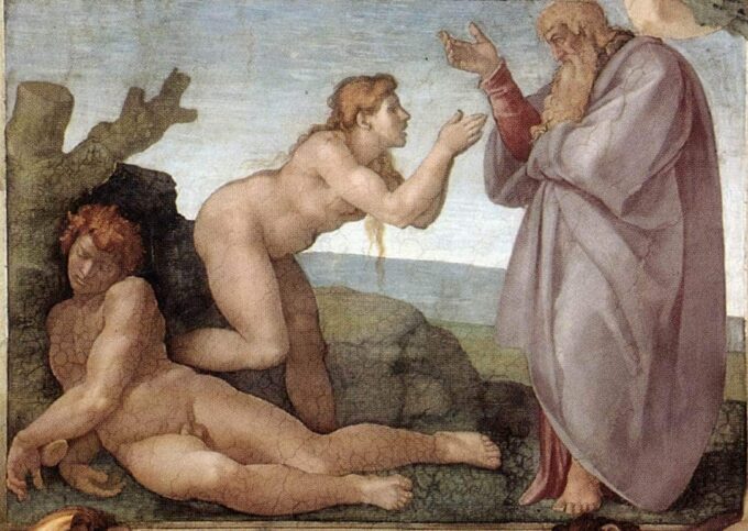 The Creation of Eve - Michelangelo