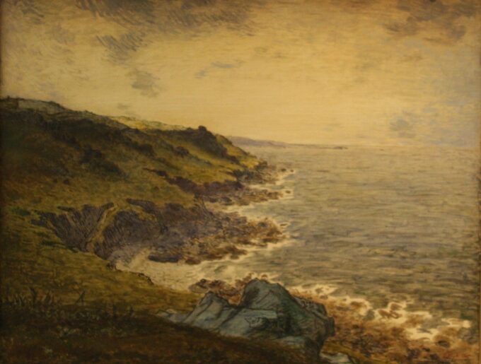 The Coast at Gréville - Jean-François Millet