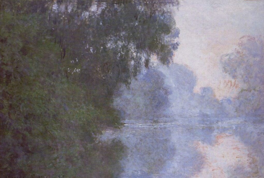 Matinée sur la Seine, effet de brume - Claude Monet - Reproductions de tableaux et peintures haut de gamme