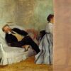 Édouard Manet et sa femme - Edgar Degas - Reproductions de tableaux et peintures haut de gamme