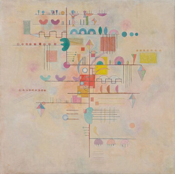 Graceful Ascension - Vassily Kandinsky