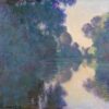 Le Matin sur la Seine, temps net - Claude Monet - Reproductions de tableaux et peintures haut de gamme