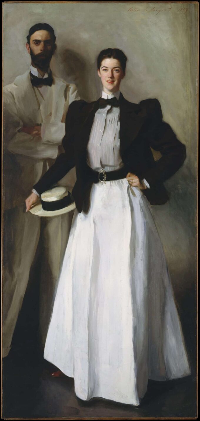 M. and Mme IN Phelps Stokes - John Singer Sargent Oil Painting Reproduction