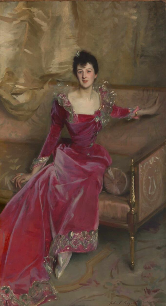 Mme Hugh Hammersley – John Singer Sargent Oil Painting Reproduction for Sale