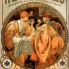 Heidsieck & Cie - Mucha - Reproductions de tableaux et peintures haut de gamme