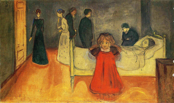 The Dead Mother - Edvard Munch