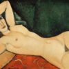 Nu couche un bras replie - Amedeo Modigliani - Reproductions de tableaux et peintures haut de gamme