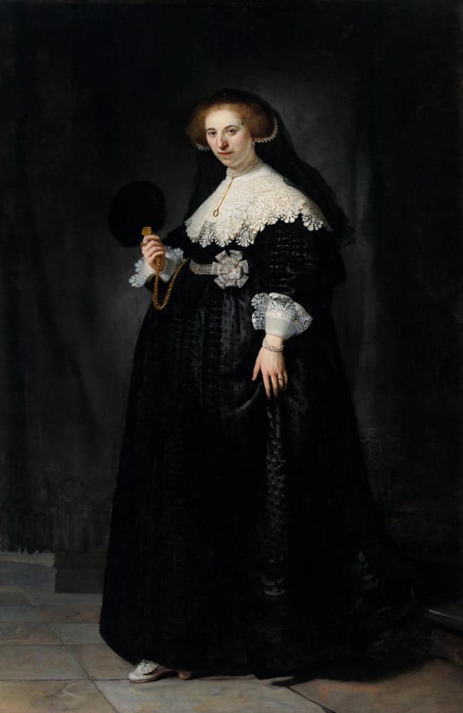 Oopjen Coppit (Wedding Portrait) - Rembrandt van Rijn