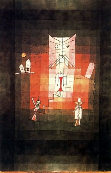 The Mountain of the Sacred Cat - Paul Klee