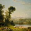 Paysage pastoral, 1861 - Asher Brown Durand - Reproductions de tableaux et peintures haut de gamme