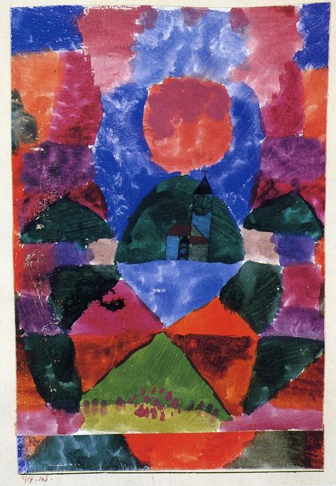 Impression of Tegernsee - Paul Klee