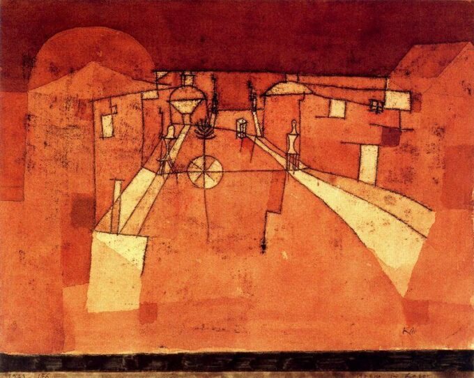 The Street in the Warehouse - Paul Klee