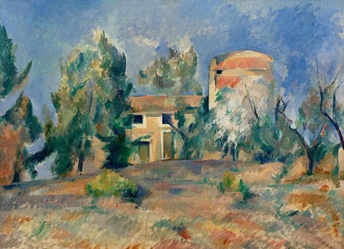 Paul Cézanne's Pigeon House at Bellevue