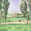 Paysage provençal - Paul Cézanne - Reproductions de tableaux et peintures haut de gamme