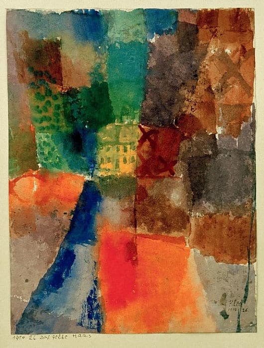 The Yellow House - Paul Klee