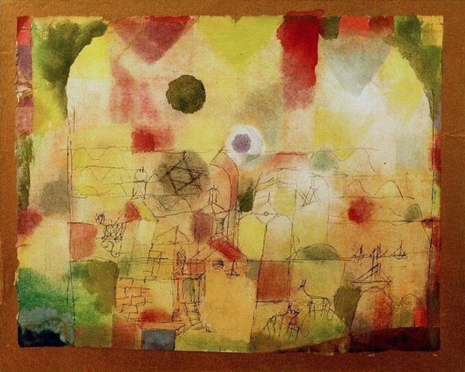 Landscape with Cosmic Impregnation - Paul Klee