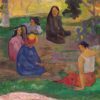 Conversation - Paul Gauguin - Reproductions de tableaux et peintures haut de gamme