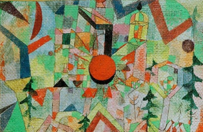 Castle with Setting Sun - Paul Klee