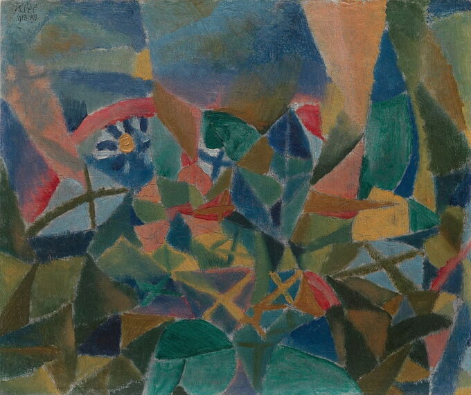 Flowerbed - Paul Klee