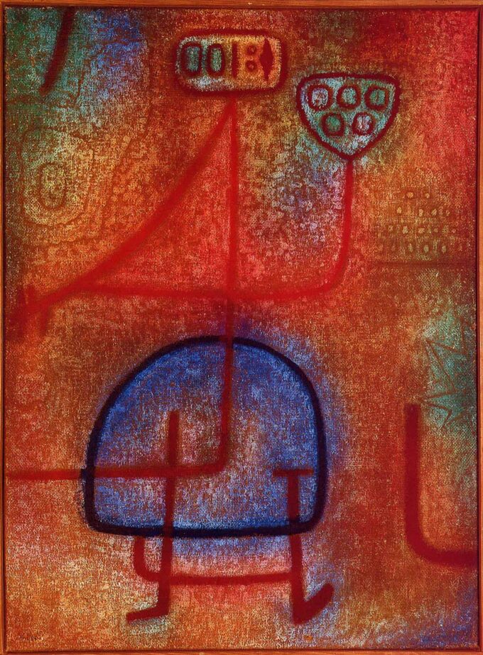 The Beautiful Gardener - Paul Klee