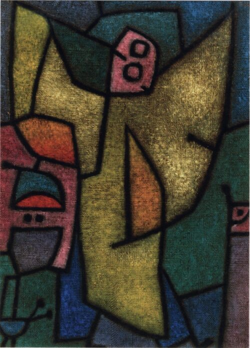 Ange Militaire - Paul Klee - Reproductions de tableaux et peintures haut de gamme