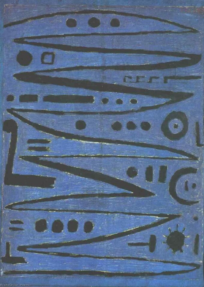 The Heroic Strokes of the Box - Paul Klee