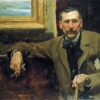 Portrait de Benito Pérez Galdos - Sorolla - Reproductions de tableaux et peintures haut de gamme