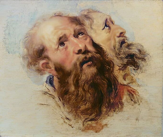 Two Apostles - Peter Paul Rubens