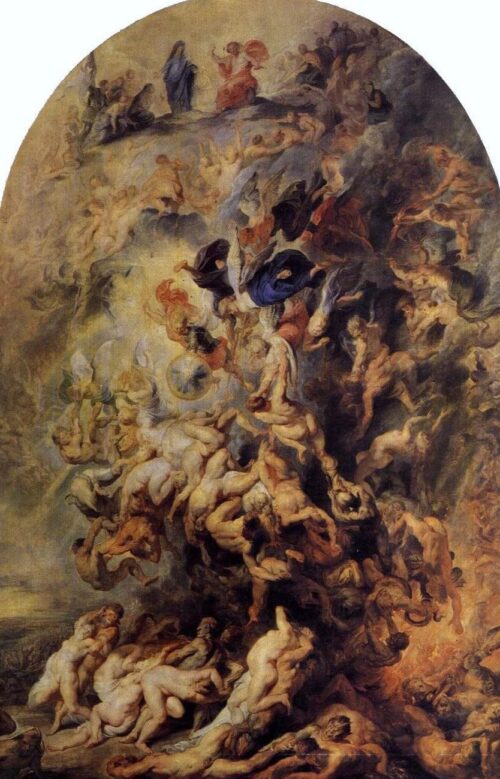 Le petit jugement dernier (Rubens) - Peter Paul Rubens - Reproductions de tableaux et peintures haut de gamme