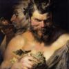 Deux Satyres - Peter Paul Rubens - Reproductions de tableaux et peintures haut de gamme