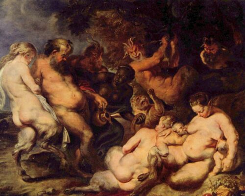 La Bacchanale - Peter Paul Rubens - Reproductions de tableaux et peintures haut de gamme